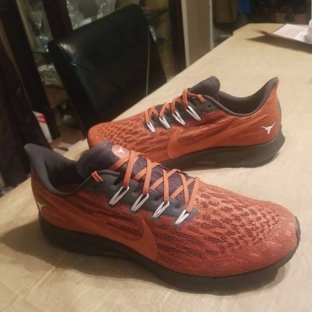 Nike Air Zoom Pegasus 36 Texas Longhorns Shoes Mens Sz 15 CI2082-800